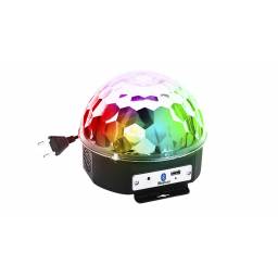 BOLA DE LUCES LED CON PARLANTE