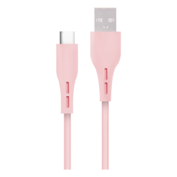 CABLE TREQA TIPO C DATOS Y CARGA 1MT SILICONADO