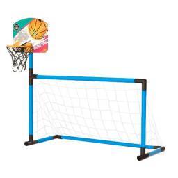 ARCO DE FTBOL INFANTIL CON TABLERO DE BSQUETBOL