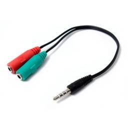 CABLE ADAPTADOR 3.5M A 2 3.5H