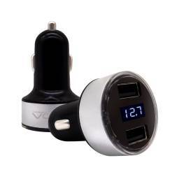CARGADOR TREQA 12V/24V 3.1A CON DISPLAY