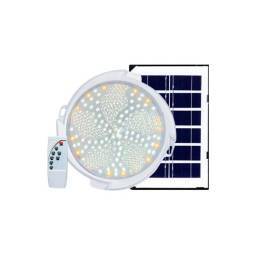 LUZ LED CON PANEL SOLAR Y CONTROL REMOTO