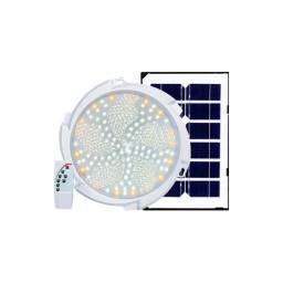 LUZ LED CON PANEL SOLAR Y CONTROL REMOTO