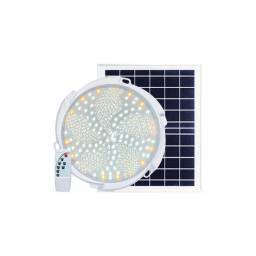 LUZ LED CON PANEL SOLAR Y CONTROL REMOTO