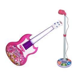 SET DE MICRFONO Y GUITARRA CON LUCES Y SONIDO