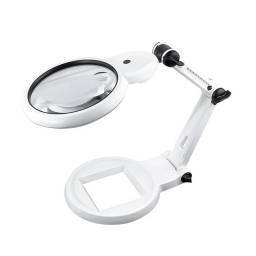 LAMPARA LED DE MESA CON LUPA