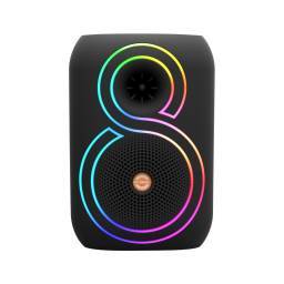PARLANTE DE 8" CON BLUETOOTH LED RGB CON MICRFONO