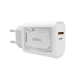 CARGADOR USB Y TIPO C CARGA RAPIDA TREQA