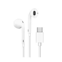 AURICULARES MANOS LIBRES TIPO C TREQA