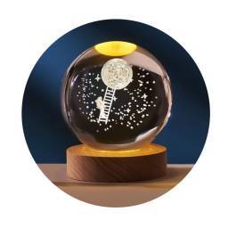 LMPARA ESFERA DE CRISTAL 6 CM