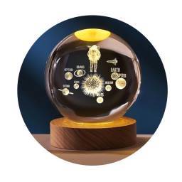LMPARA ESFERA DE CRISTAL 8 CM