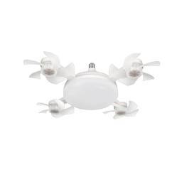 LMPARA DE TECHO CON 4 VENTILADORES