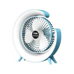 VENTILADOR PORTATIL LED RGB