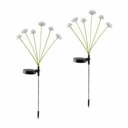 LUZ SOLAR DE JARDN SET DE 2