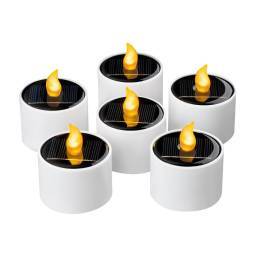 VELAS SOLARES DECORTATIVAS SET DE 6
