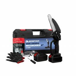 MINI SIERRA PODADORA PORT�TIL RECARGABLE LEDSTAR