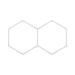 MODULO LED HEXAGONAL 2 PANELES