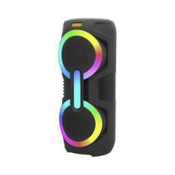 PARLANTE DE 2X8" CON BLUETOOTH LED RGB CON MICROFO